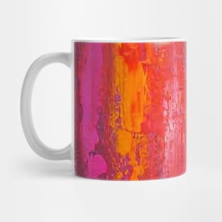 abstract vintage painting Mug